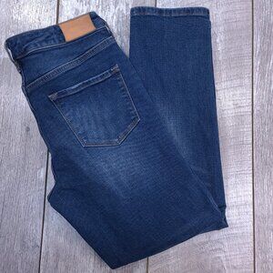 Dear John Jeans Women's 29 Blue Blaire Straight Leg Denim Mid Rise Pants